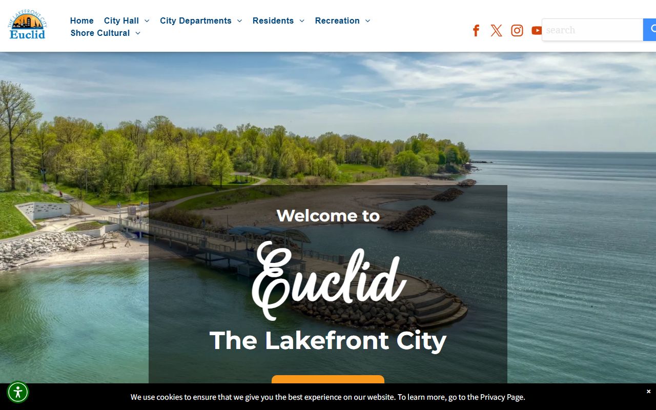 Euclid city government website