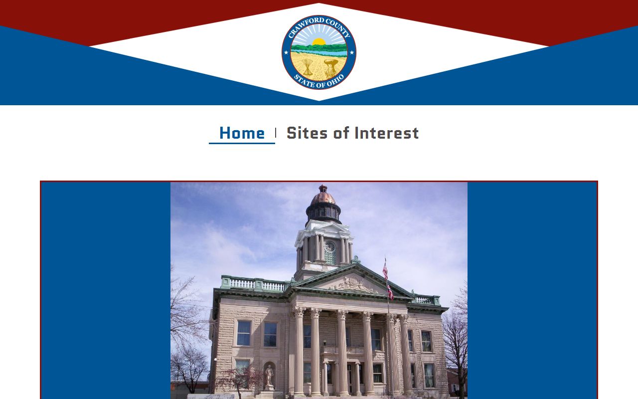 Crawford County Government website for probate court records