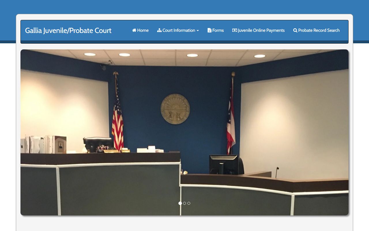 Gallia County Probate Juvenile Court website