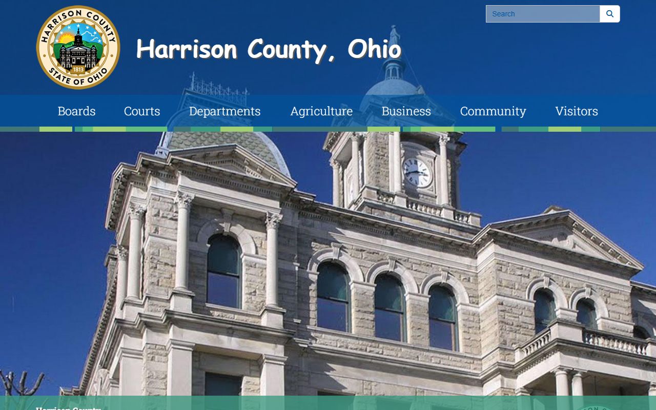 Harrison County Government website