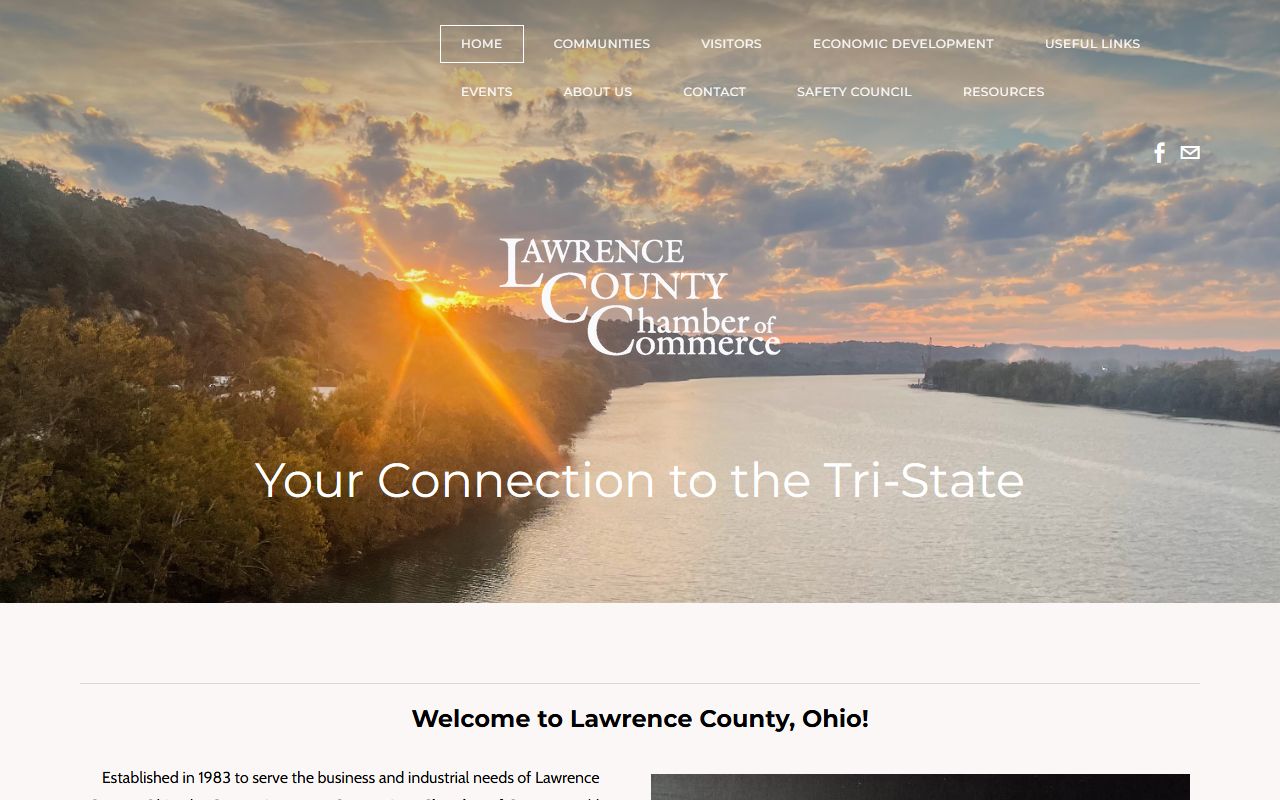 Lawrence County Government website for probate court records