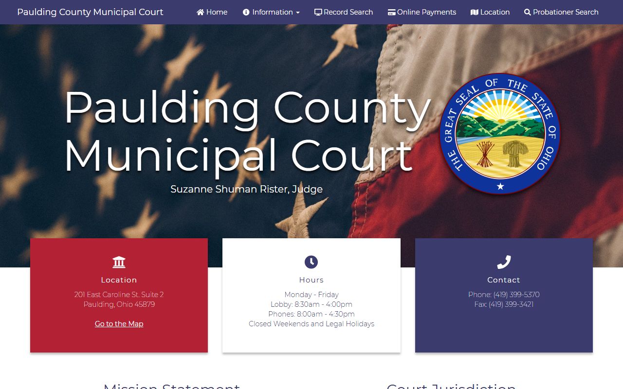 Paulding County Municipal Court records