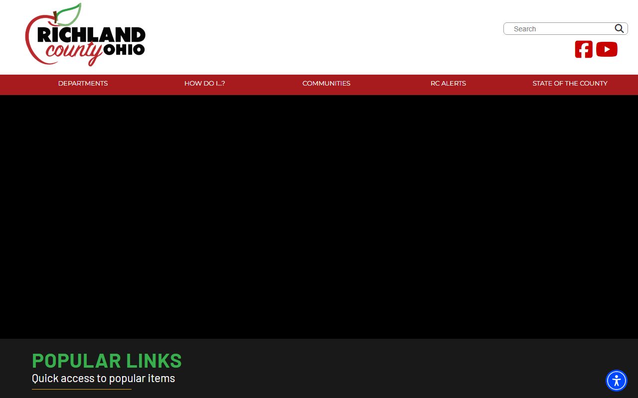 Richland County Government website for probate court records