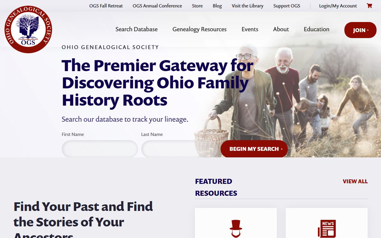 Ohio Genealogical Society probate court records research